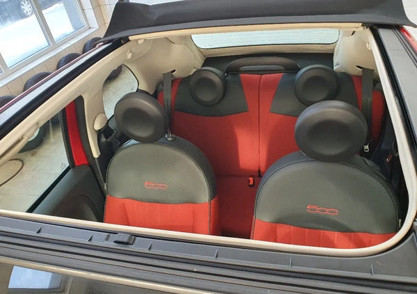 Fiat 500 cena 29999 przebieg: 117000, rok produkcji 2014 z Kamieńsk małe 742